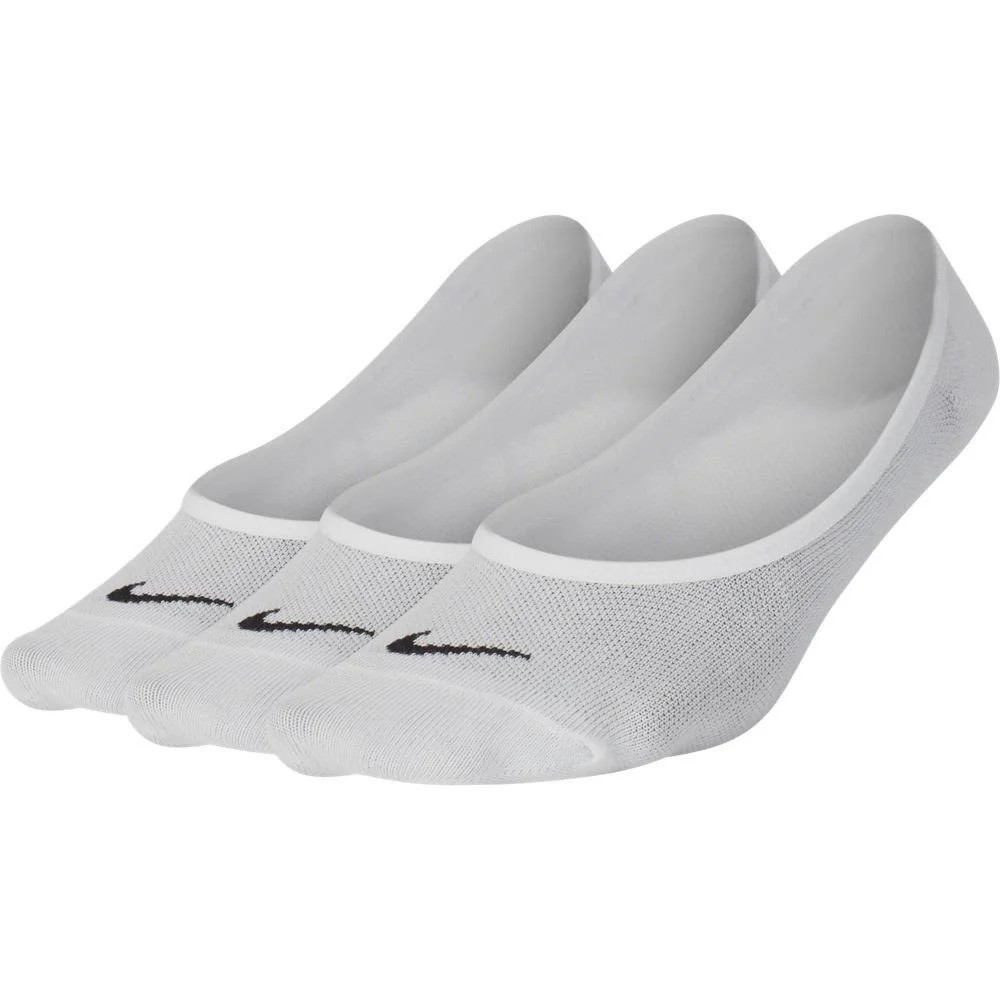 MEIA NIKE EVERYDAY LIGHTWHEIGHT 3 PARES BRANCA