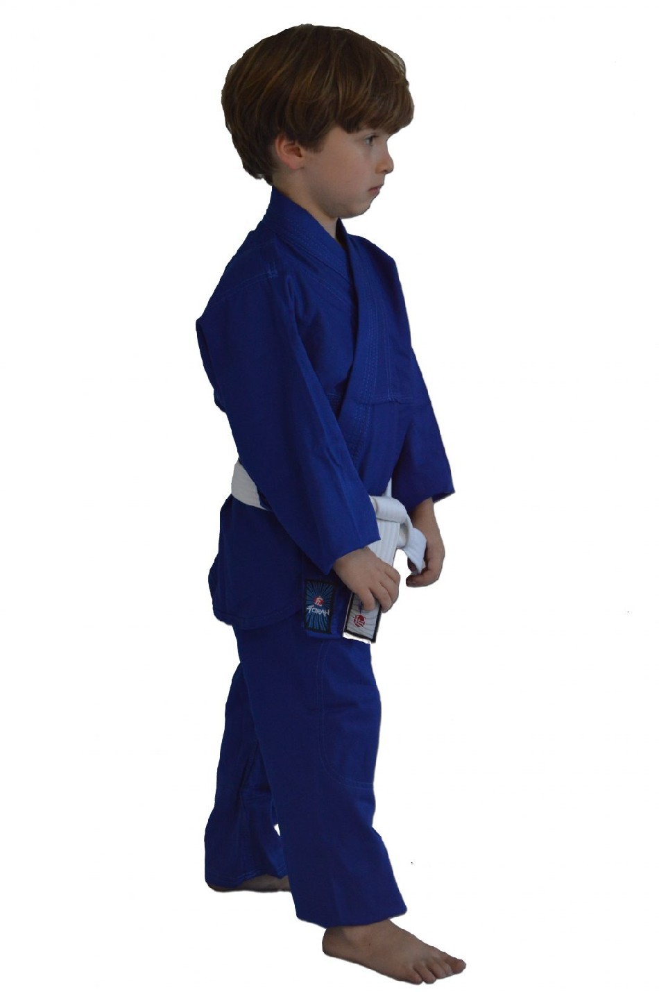 KIMONO TORAH COMBATE AZUL ROYAL INFANTIL