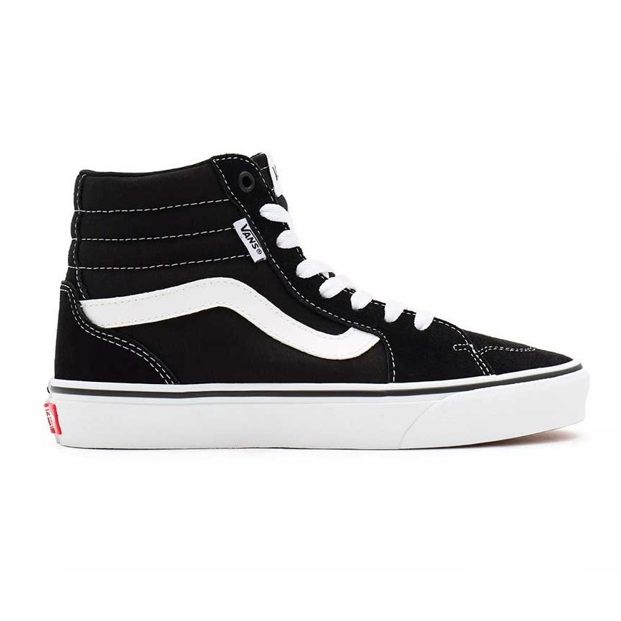 TÊNIS VANS FILMORE HI PRETO COM BRANCO