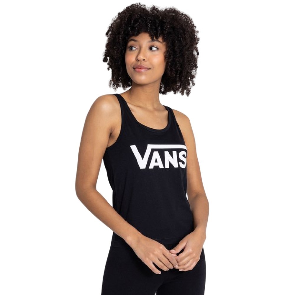 REGATA VANS FLYING V CREW PRETA FEMININA