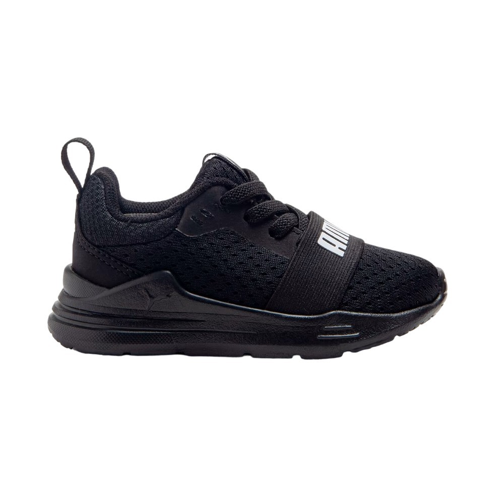 TÊNIS PUMA WIRED RUN PS BDP PRETO COM BRANCO JUVENIL