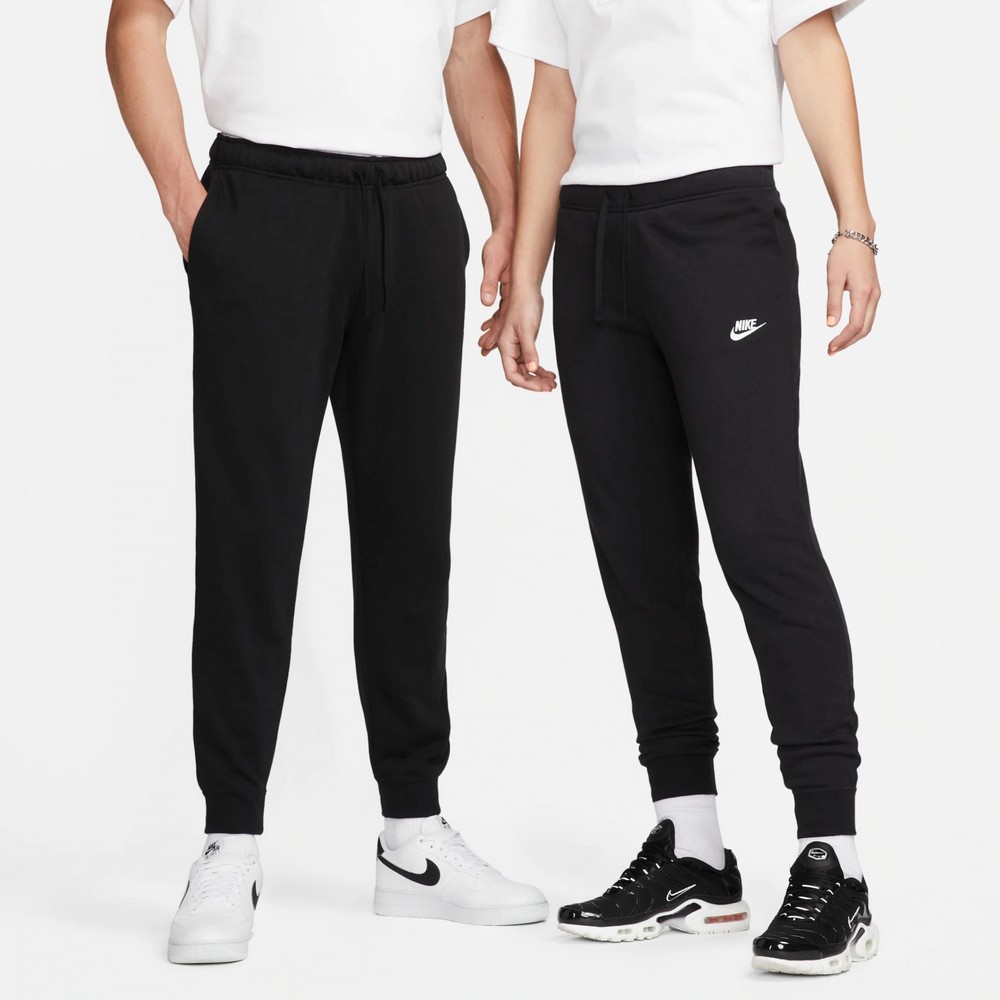 CALÇA DE MOLETOM NIKE NSW CLUB FLC MR PANT STD PRETA FEMININA