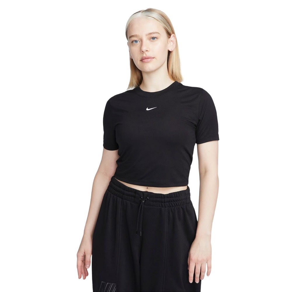 CROPPED NIKE NSW ESSENTIALS SLM PRETO FEMININO