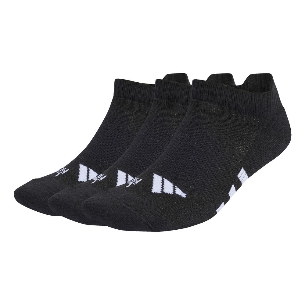 MEIA ADIDAS CANO BAIXO 3 PARES PRETA