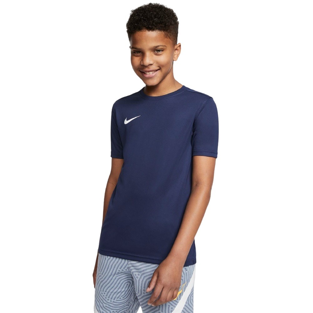 CAMISETA NIKE DF PARK VII AZUL MARINHO JUVENIL