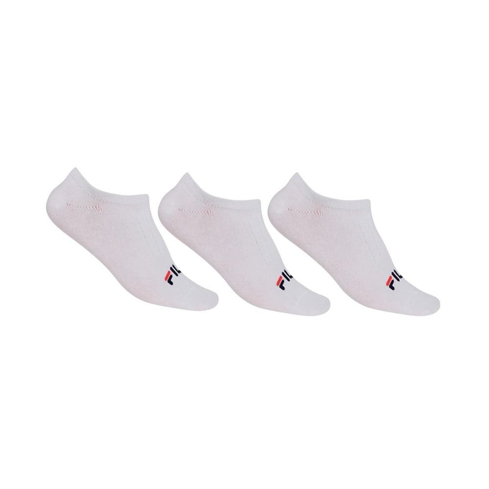 MEIA FILA TRIPACK CANO CURTO LISA BRANCA