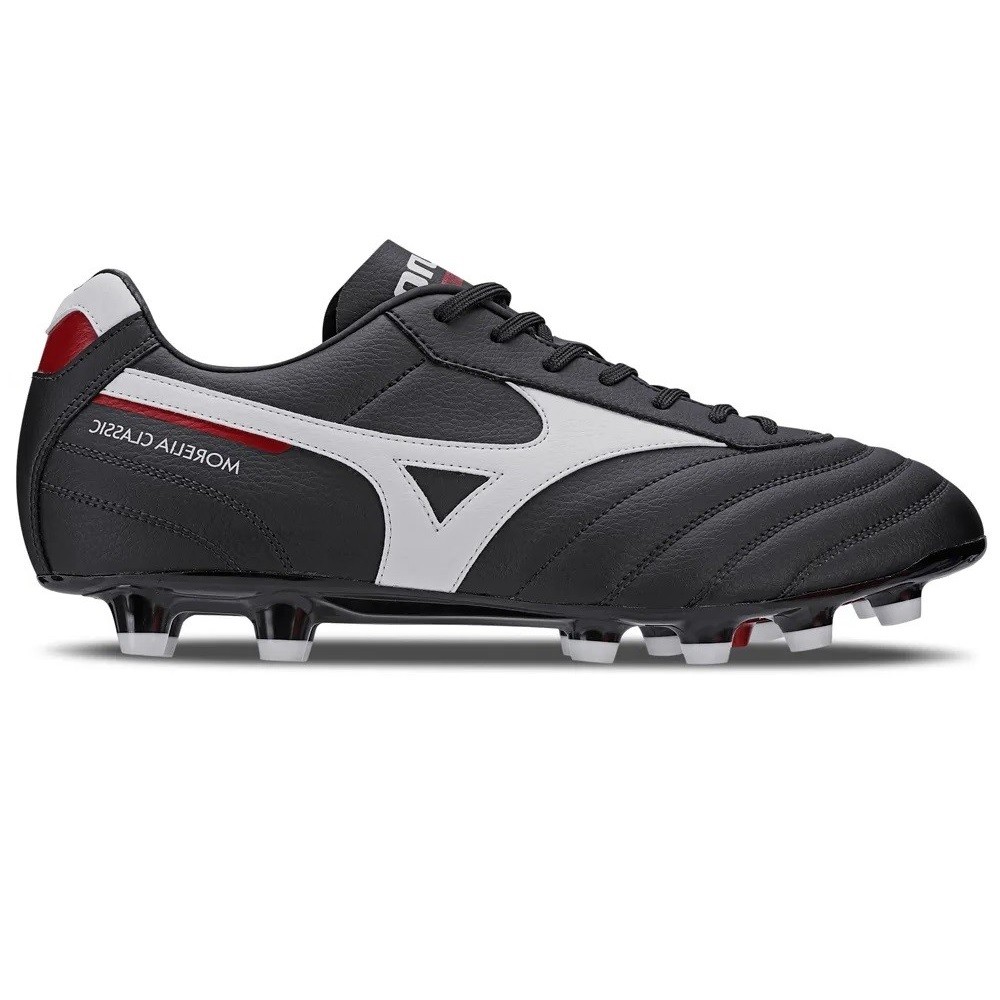 Chuteira campo mizuno morelia classic md preta :: Amil Esportes