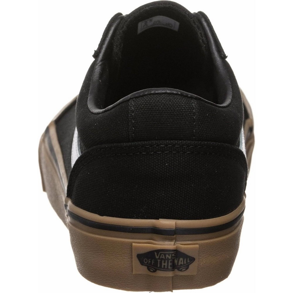 Tenis vans ward preto com marrom Amil Esportes