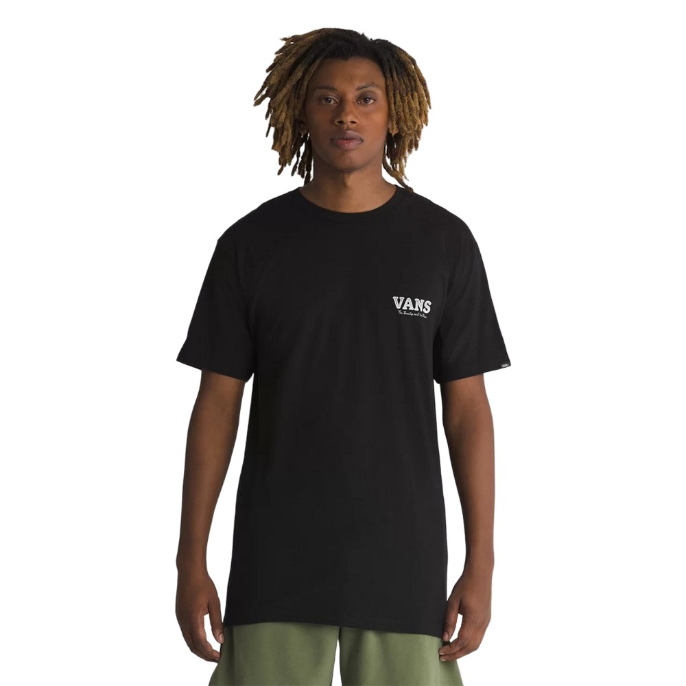 Camiseta vans rosethorn ss tee preta masculina :: Amil Esportes