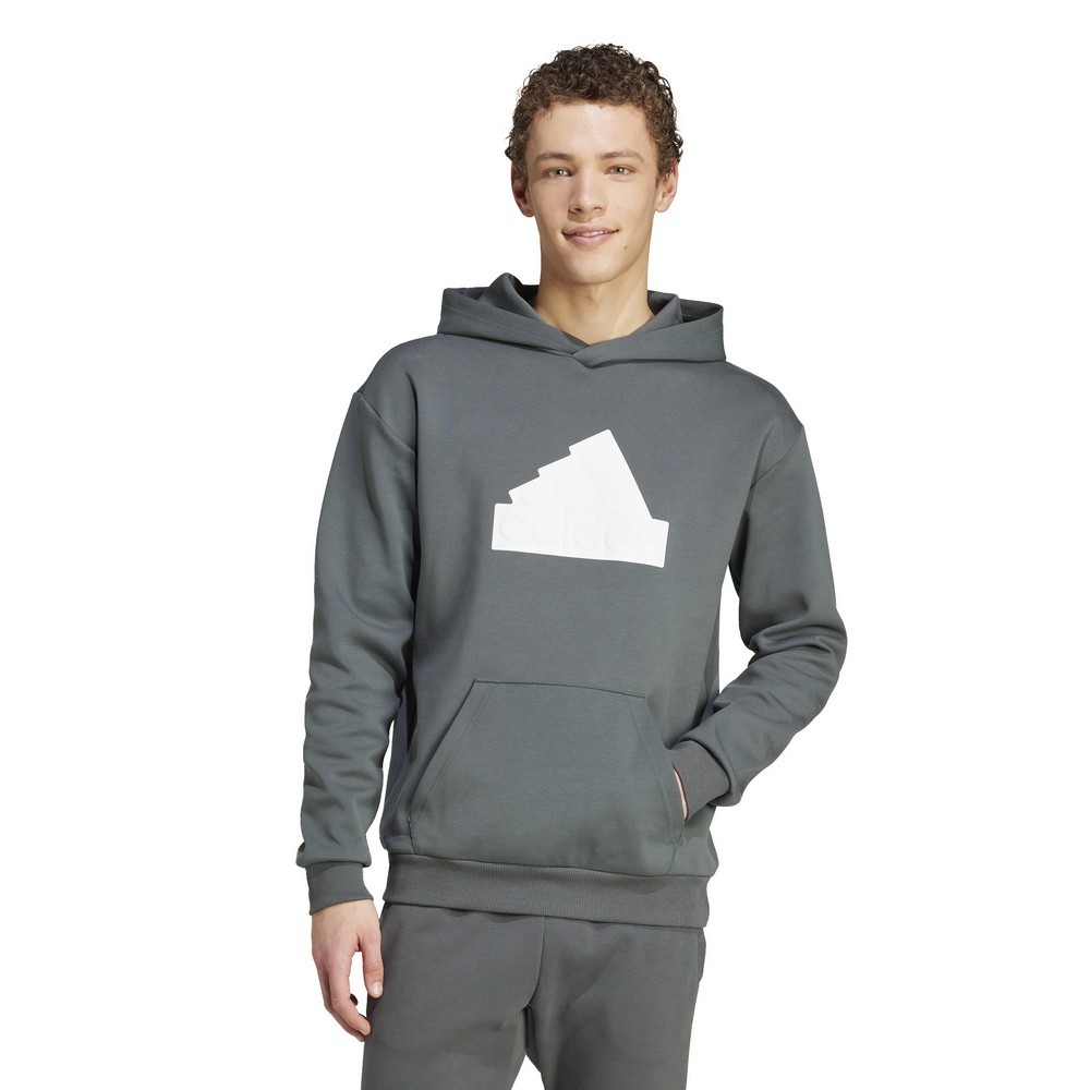 Casaco moletom adidas m fi bos hd cinza masculino :: Amil Esportes