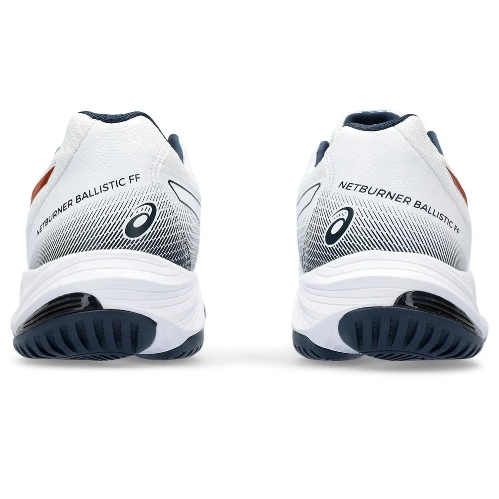 Tênis asics netburner ballistic ff 3 branco masculino