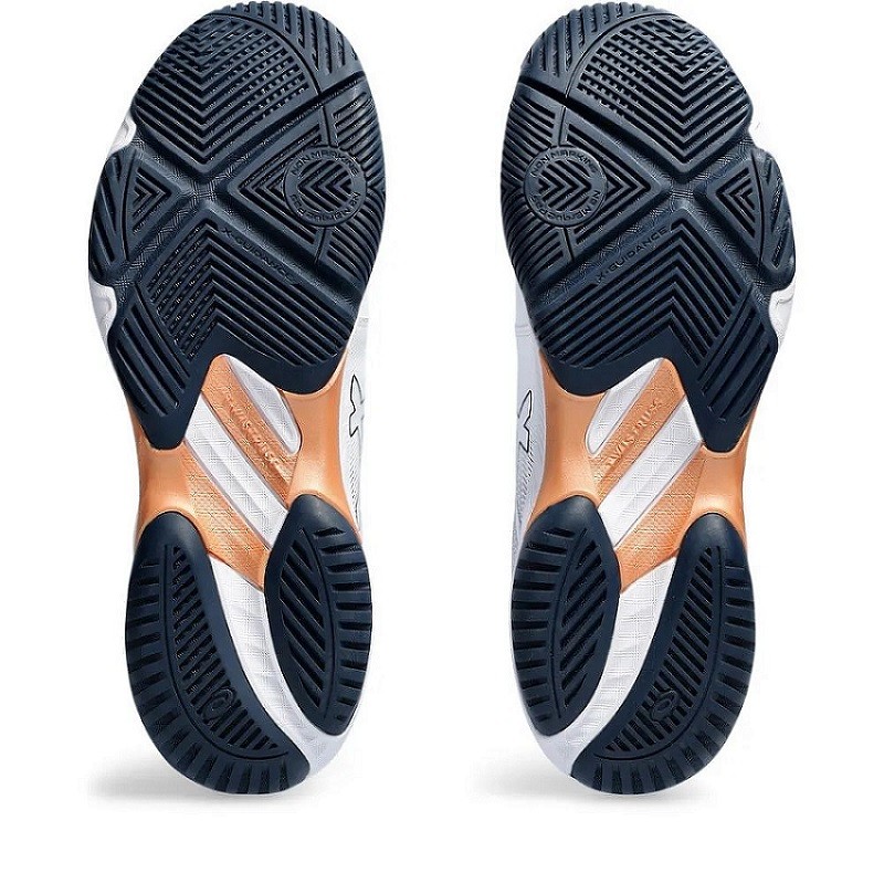 Tênis asics netburner ballistic ff 3 branco masculino