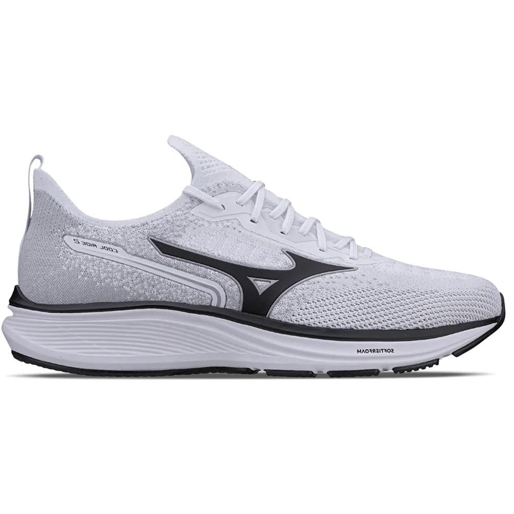 TÊNIS MIZUNO COOL RIDE 2 BRANCO COM PRETO MASCULINO