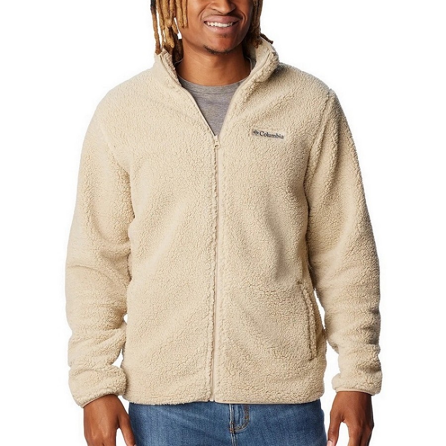 Jaqueta columbia rugged iii ridge sherpa bege masculina :: Amil