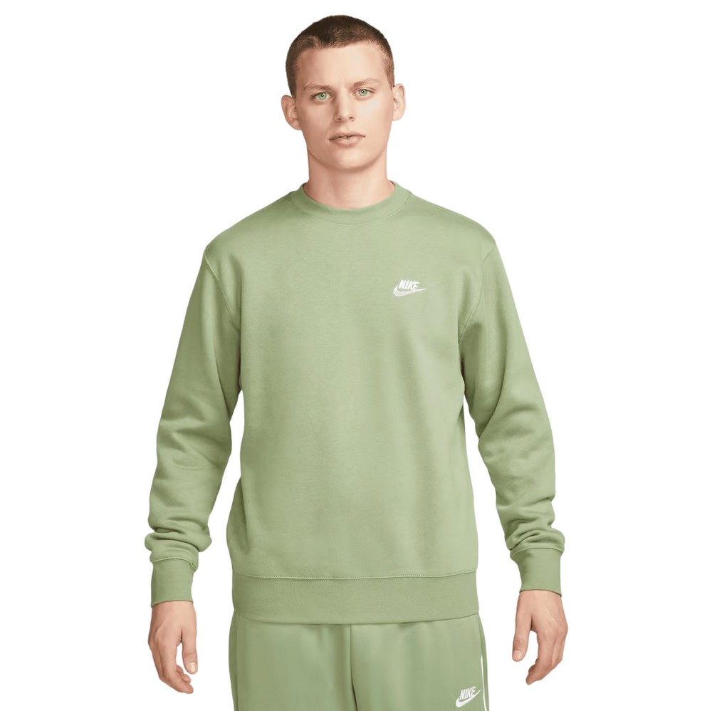 CASACO DE MOLETOM NIKE M NSW CLUB BB VERDE MASCULINO