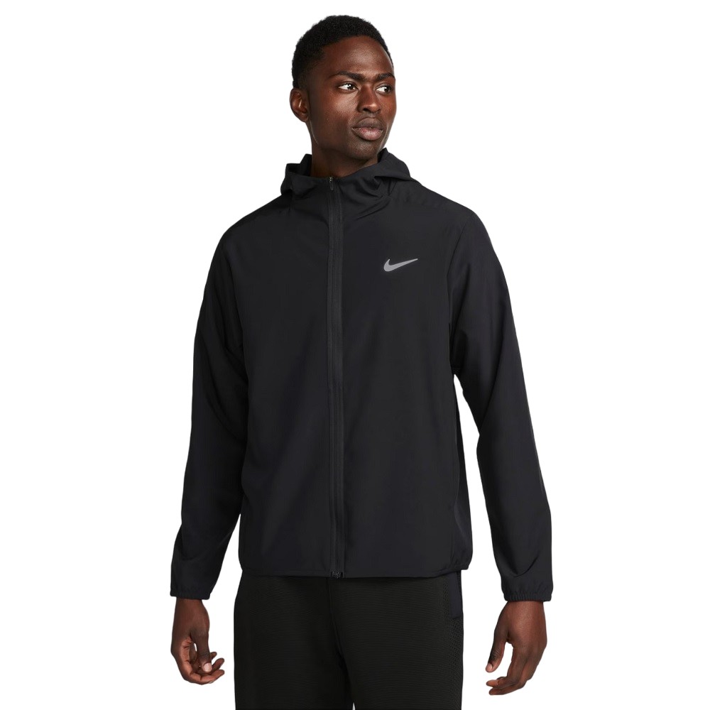 JAQUETA NIKE DRI-FIT FORM PRETA MASCULINA