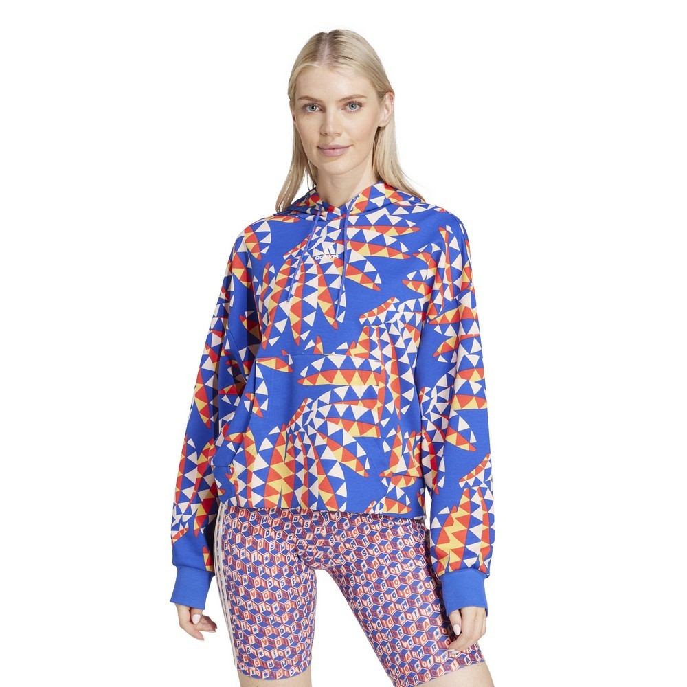 CASACO ADIDAS FARM HOODIE COLORIDO FEMININO