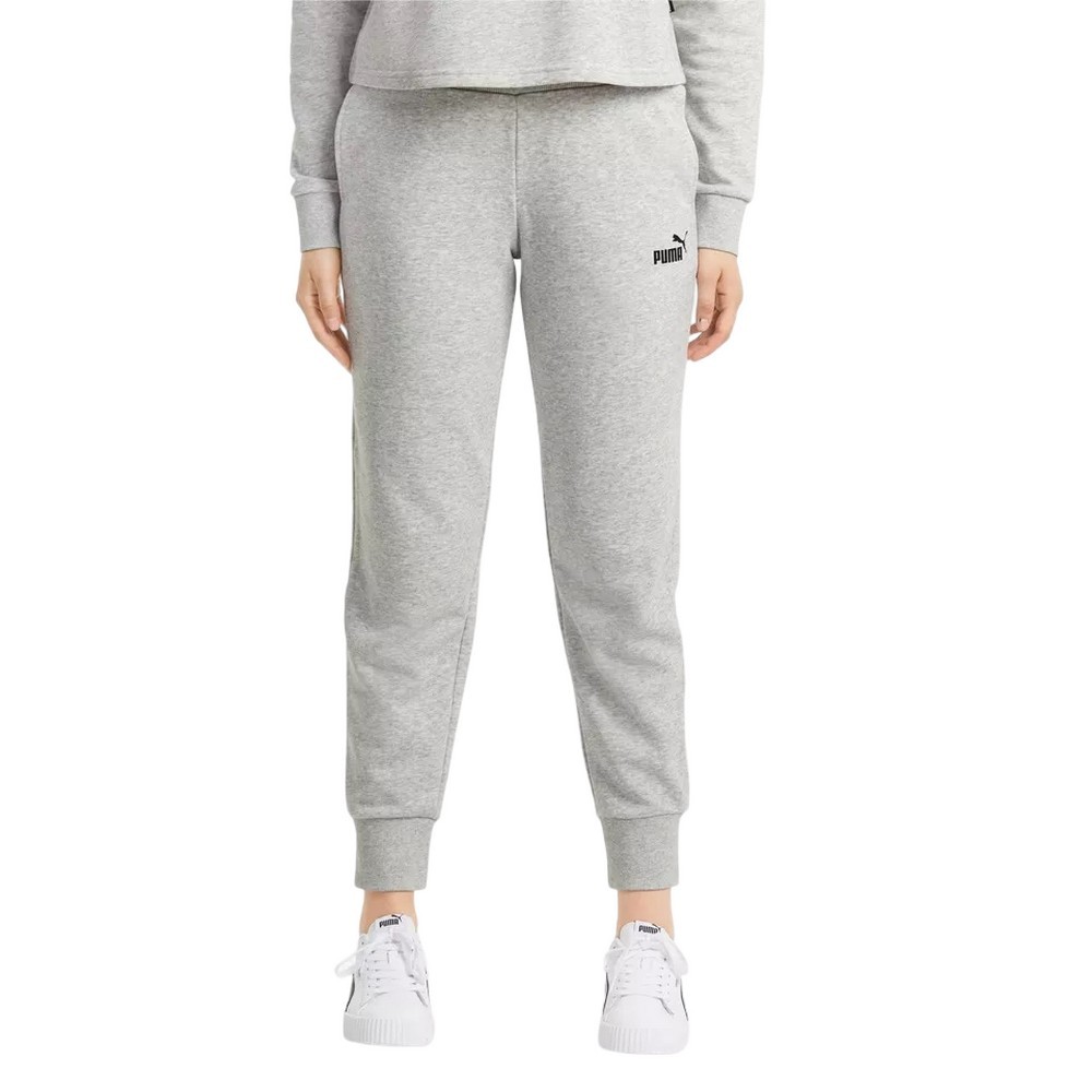 Calça de moletom puma ess sweatpants cinza feminina :: Amil Esportes