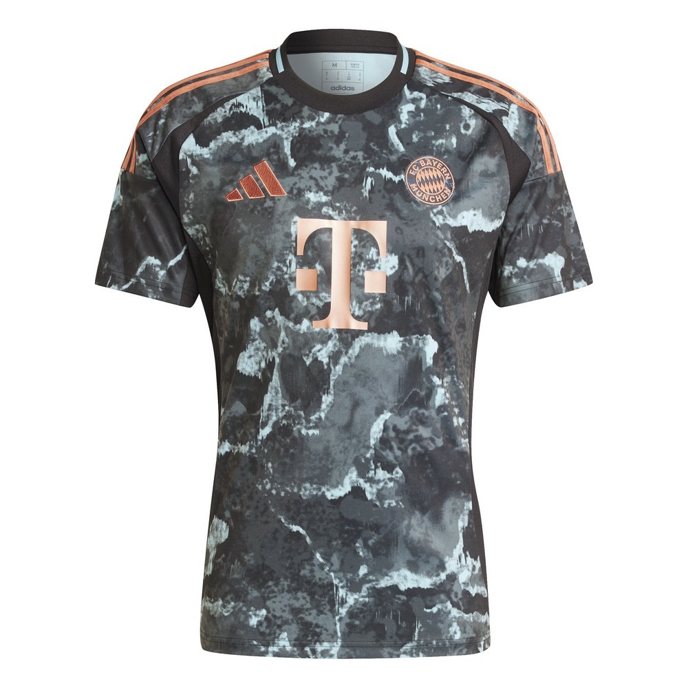 Camisa adidas bayern ii preta com azul masculina :: Amil Esportes
