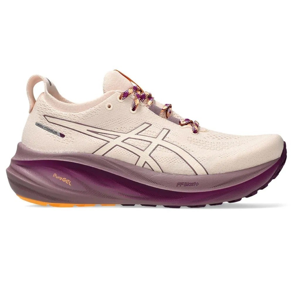 Tenis asics gel-nimbus 26 tr rosa com roxo feminino :: Amil Esportes