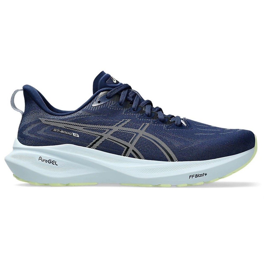 Tenis asics gt-2000 13 azul com cinza masculino :: Amil Esportes