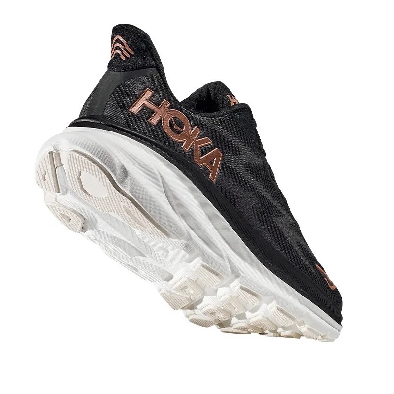 Tênis hoka clifton 9 preto feminino :: Amil Esportes