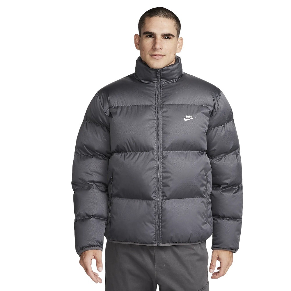 Jaqueta nike nk club puffer jkt cinza masculina :: Amil Esportes