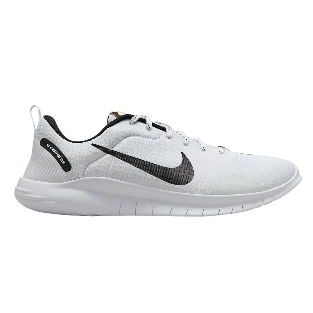 TÊNIS NIKE FLEX EXPERIENCE RN 12 BRANCO COM PRETO MASCULINO