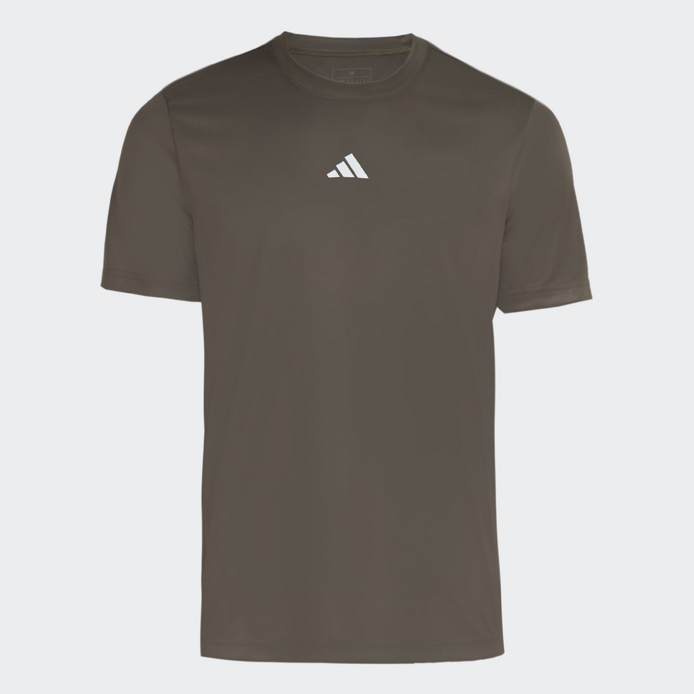 CAMISETA ADIDAS TREINO BASICA VERDE MASCULINA