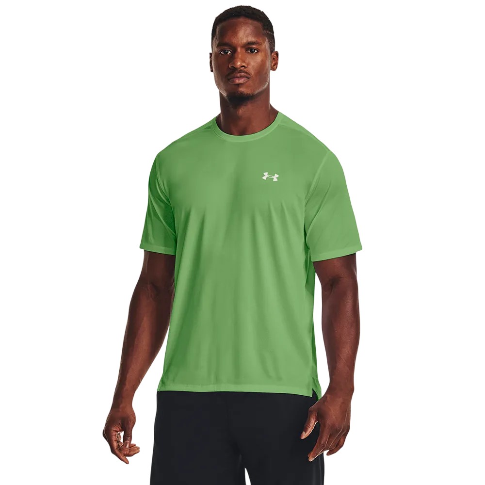 Camiseta under armour tech vent ss brz verde masculina :: Amil