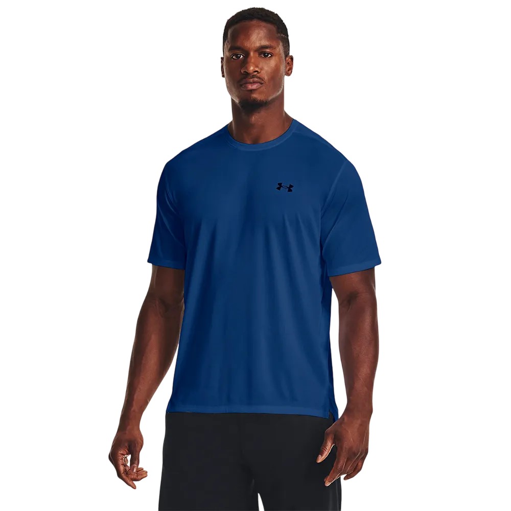 Camiseta under armour tech vent ss brz azul masculina :: Amil Esportes