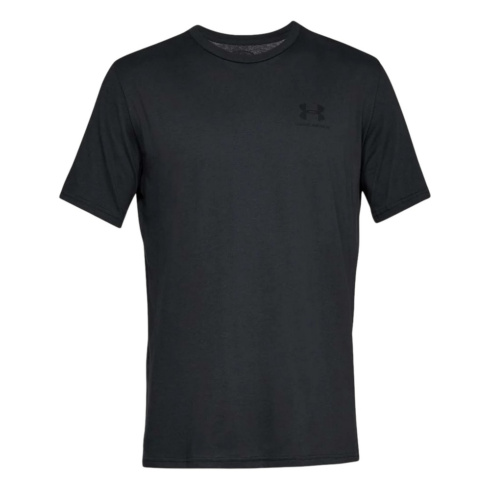 CAMISETA UNDER ARMOUR SPORTSTYLE LEFT CHEST SS PRETA MASCULINA