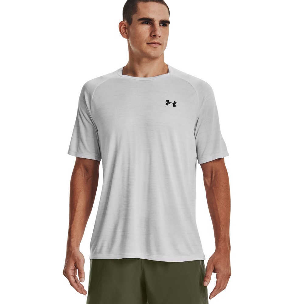 CAMISETA UNDER ARMOUR TIGER TECH 2 BRANCA MASCULINA
