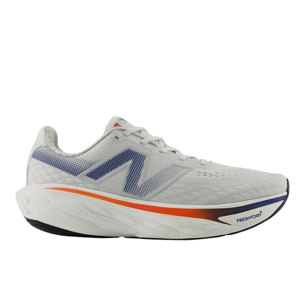 TÊNIS NEW BALANCE FRESH FOAM X 1080 V14 CINZA COM AZUL MASCULINO
