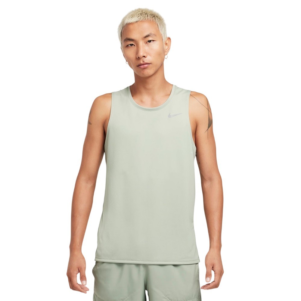 REGATA NIKE DF MILER TANK VERDE MASCULINA