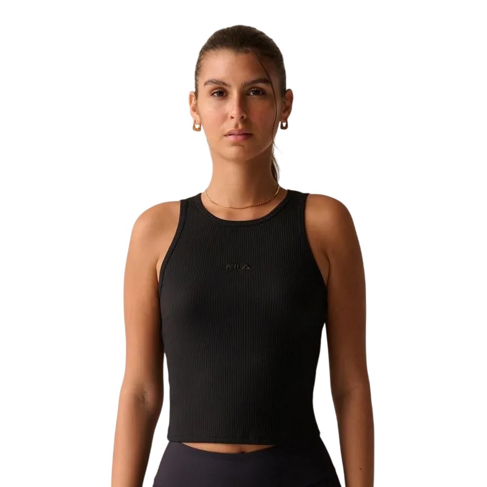 REGATA FILA BASIC PRETA FEMININA
