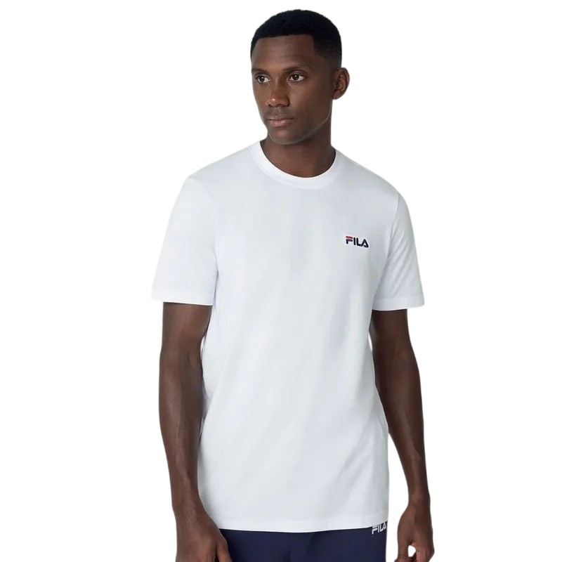 Camiseta fila classic branca masculina :: Amil Esportes