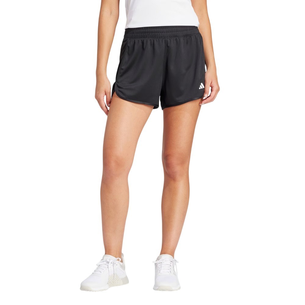 SHORT ADIDAS PACER KNIT PRETO FEMININO