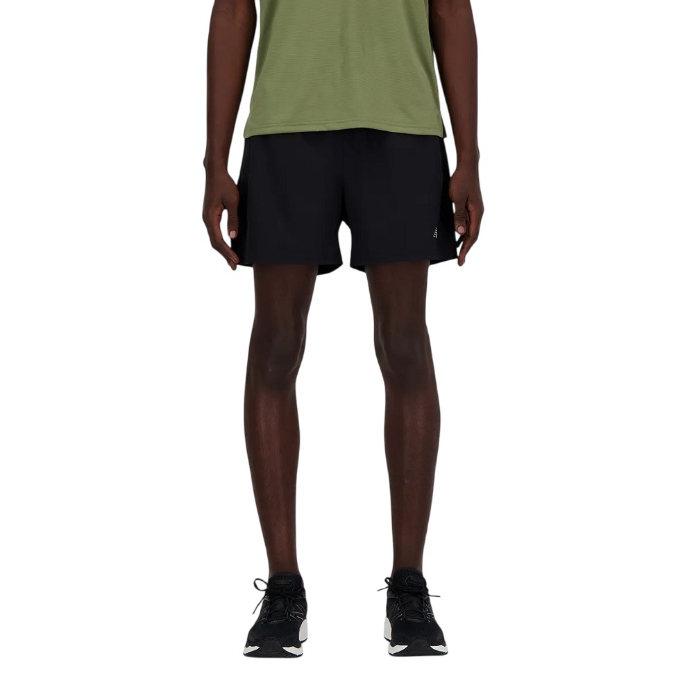 SHORT NEW BALANCE SPORT ESSENTIALS 2 IN 1 - 5" PRETO MASCULINO