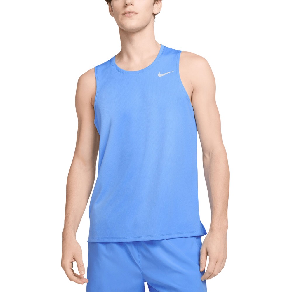 REGATA NIKE DF MILER TANK AZUL MASCULINA