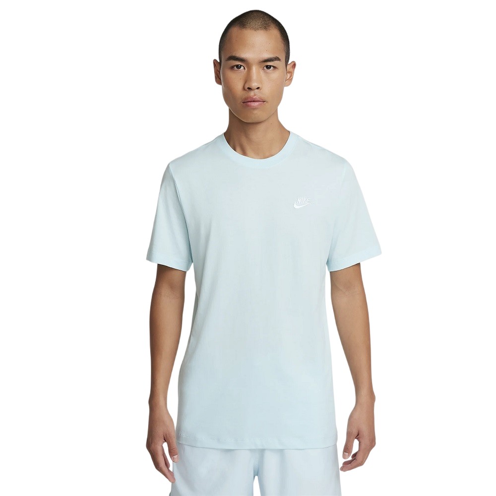 Camiseta nike nsw club tee azul masculina :: Amil Esportes