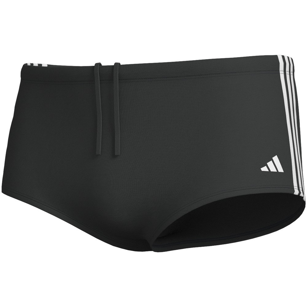 SUNGA ADIDAS 3 LISTRAS PRETA COM BRANCA MASCULINA