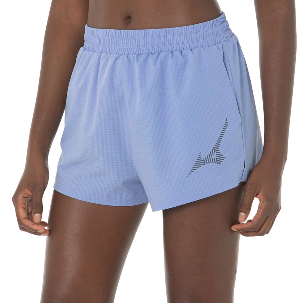 SHORT MIZUNO NEW RUNNER LILÁS FEMININO