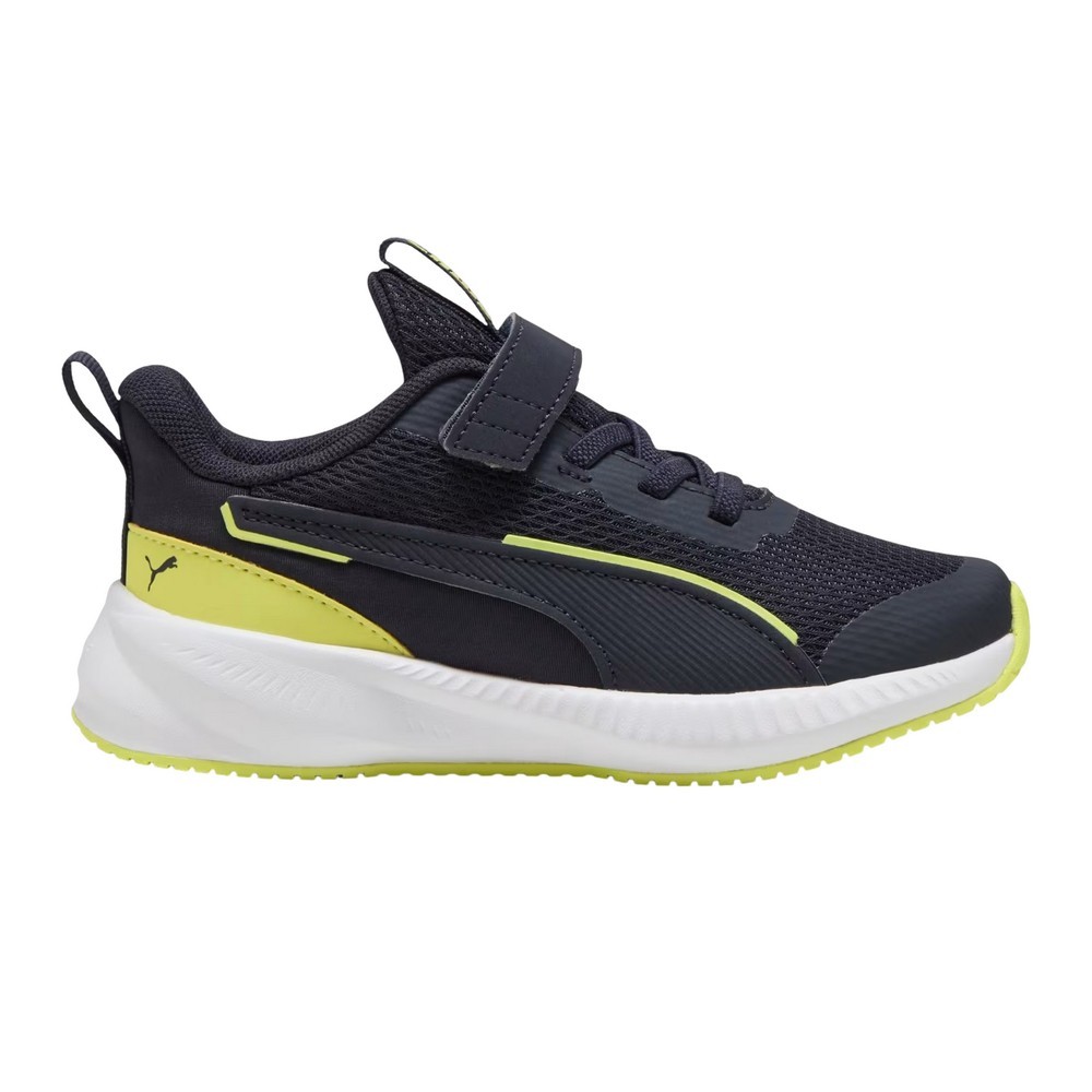TÊNIS PUMA FLYER RUNNING 3 AZUL COM VERDE JUVENIL