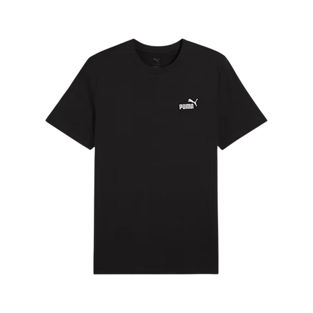 CAMISETA PUMA ESS SMALL NO. 1 LOGO TEE PRETA MASCULINA