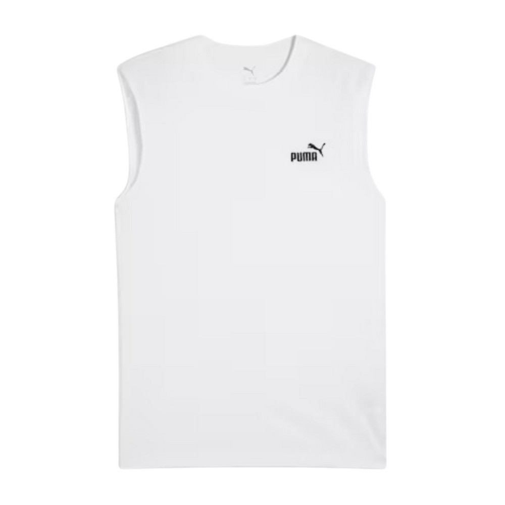 CAMISETA PUMA ESS NO. 1 LOGO SLEEVELESS TEE BRANCA MASCULINA