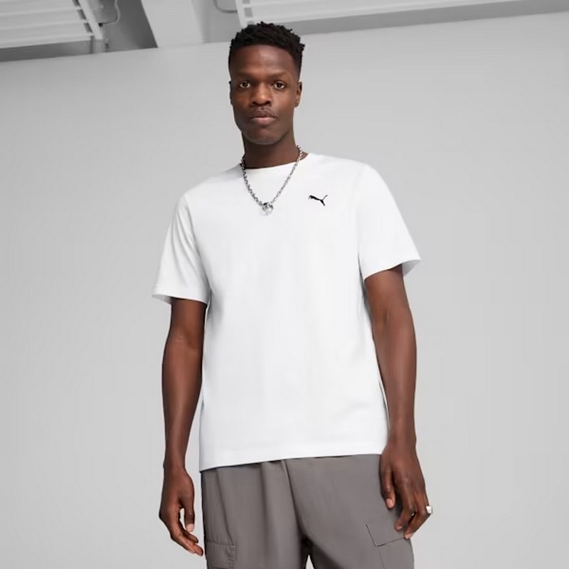 CAMISETA PUMA WARDROBE ESS BRANCA MASCULINA