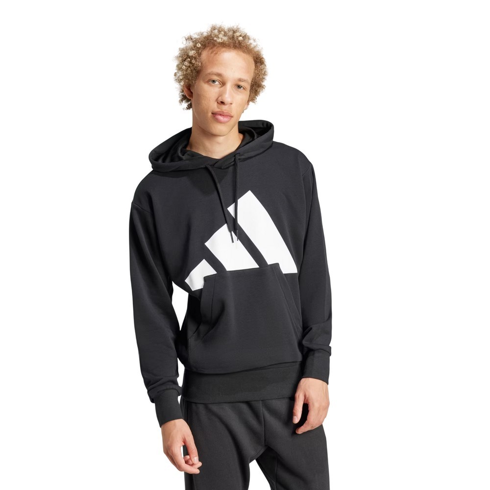 CASACO DE MOLETOM ADIDAS BIG LOGO PRETO MASCULINO