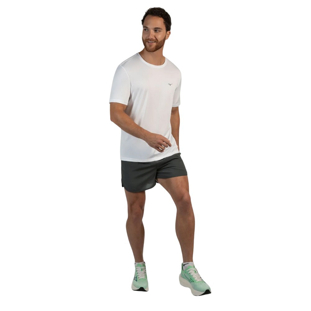CAMISETA MIZUNO RUN SPARK 2 BRANCA MASCULINA
