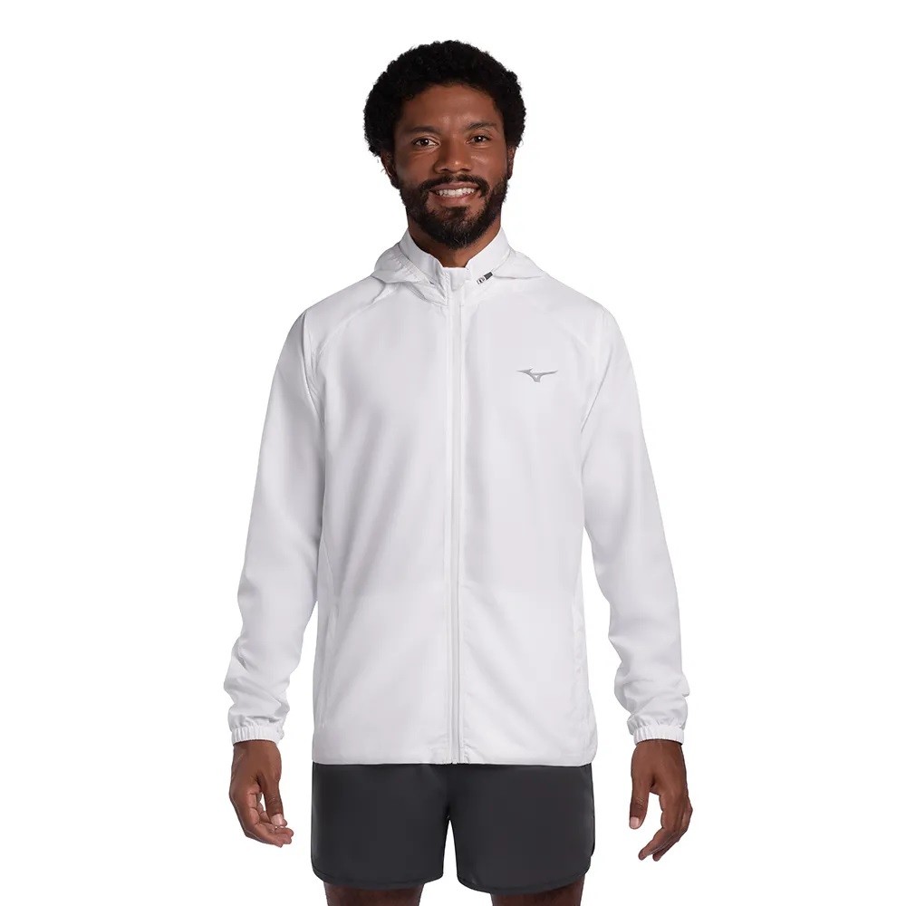 JAQUETA MIZUNO FOCUS BRANCA MASCULINA